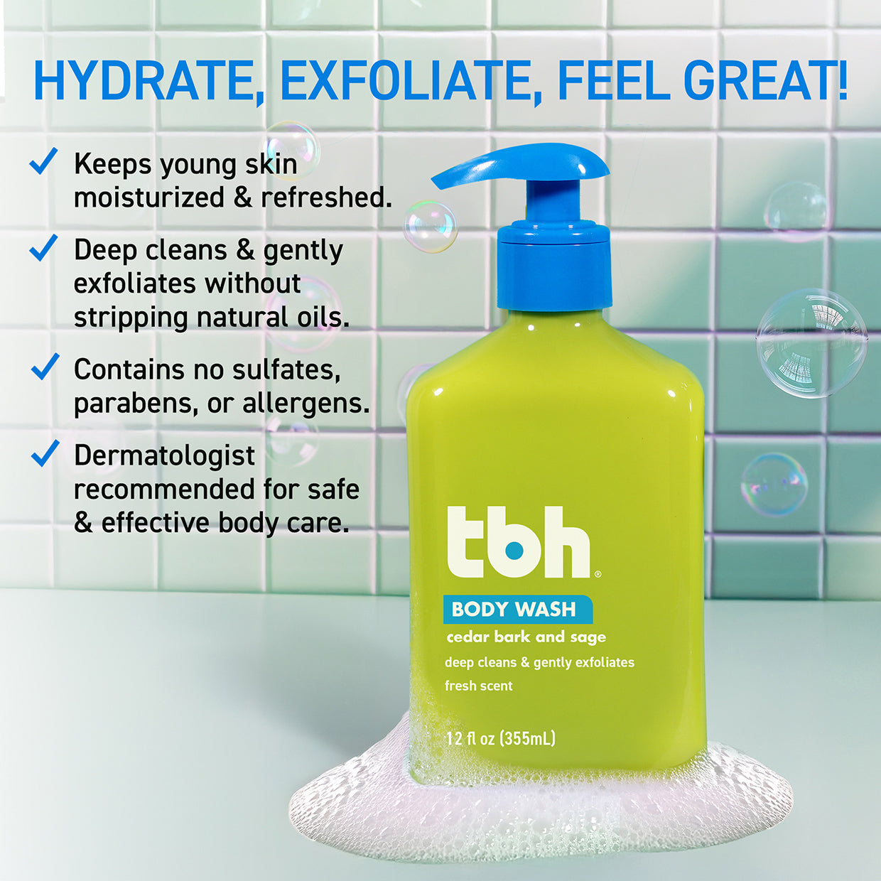 tbh® kids body wash mini